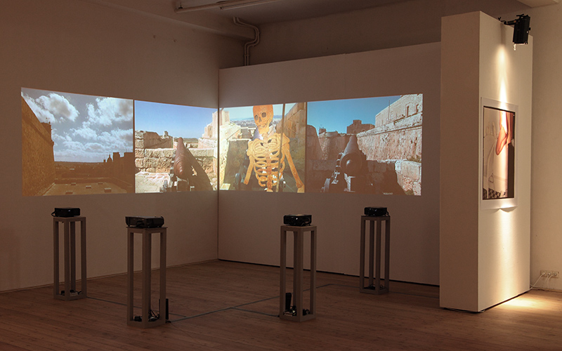 Malta As Metaphor - video installation at Kunsthalle Exnergasse in Vienna