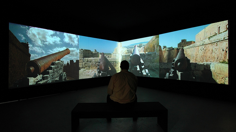 Malta As Metaphor - video installation, Shedhalle Zuerich 2011